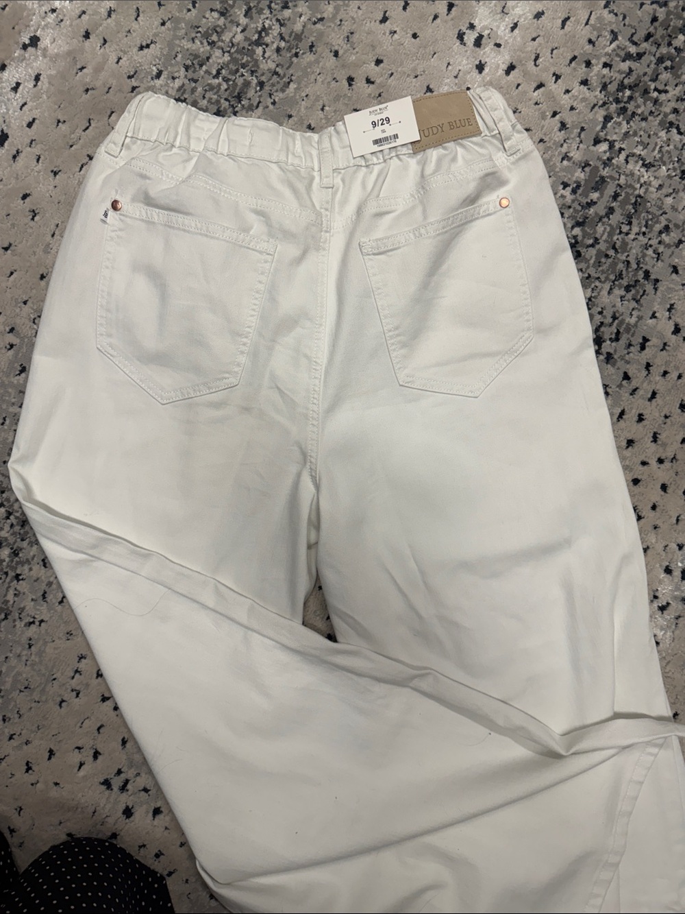 Judy Blue White High-Waist Jeans